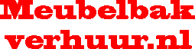 Meubelbak-verhuur