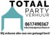 Totaal-Partyverhuur